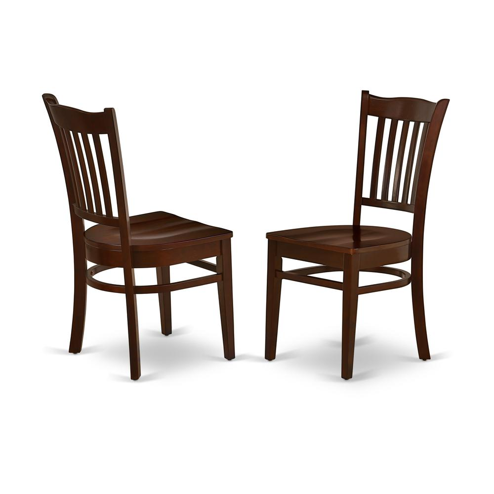 Dining Room Set Mahogany, NOGR5-MAH-W