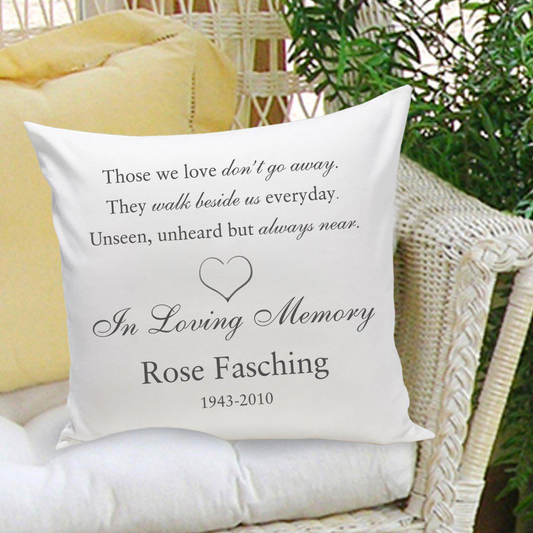 Memorial Throw Pillow