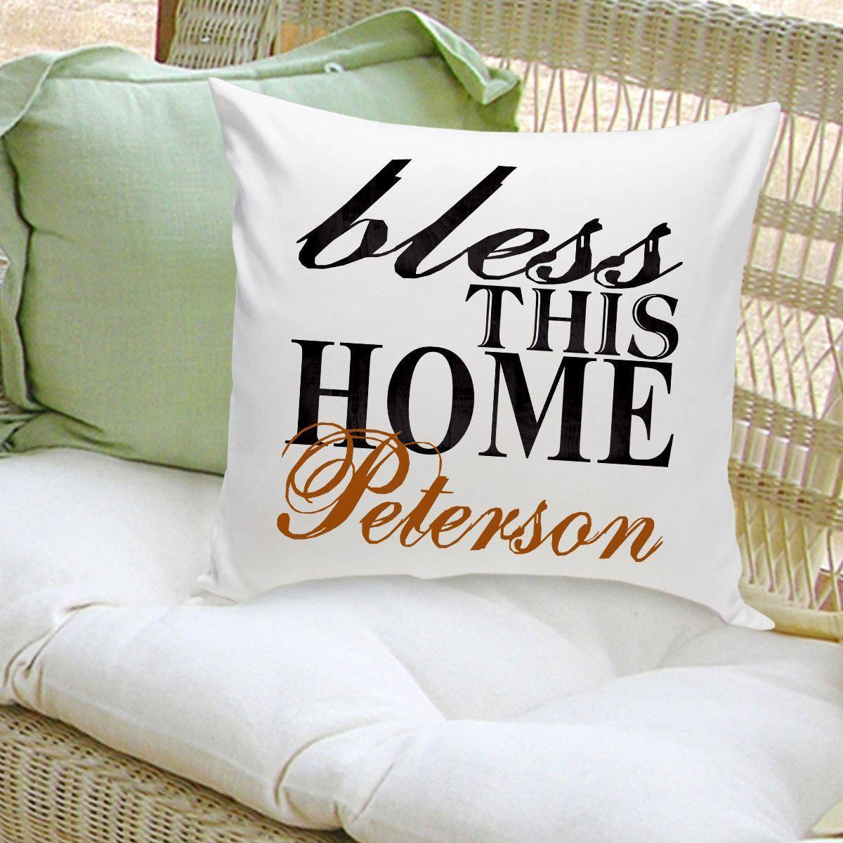 Personalized Throw Pillow