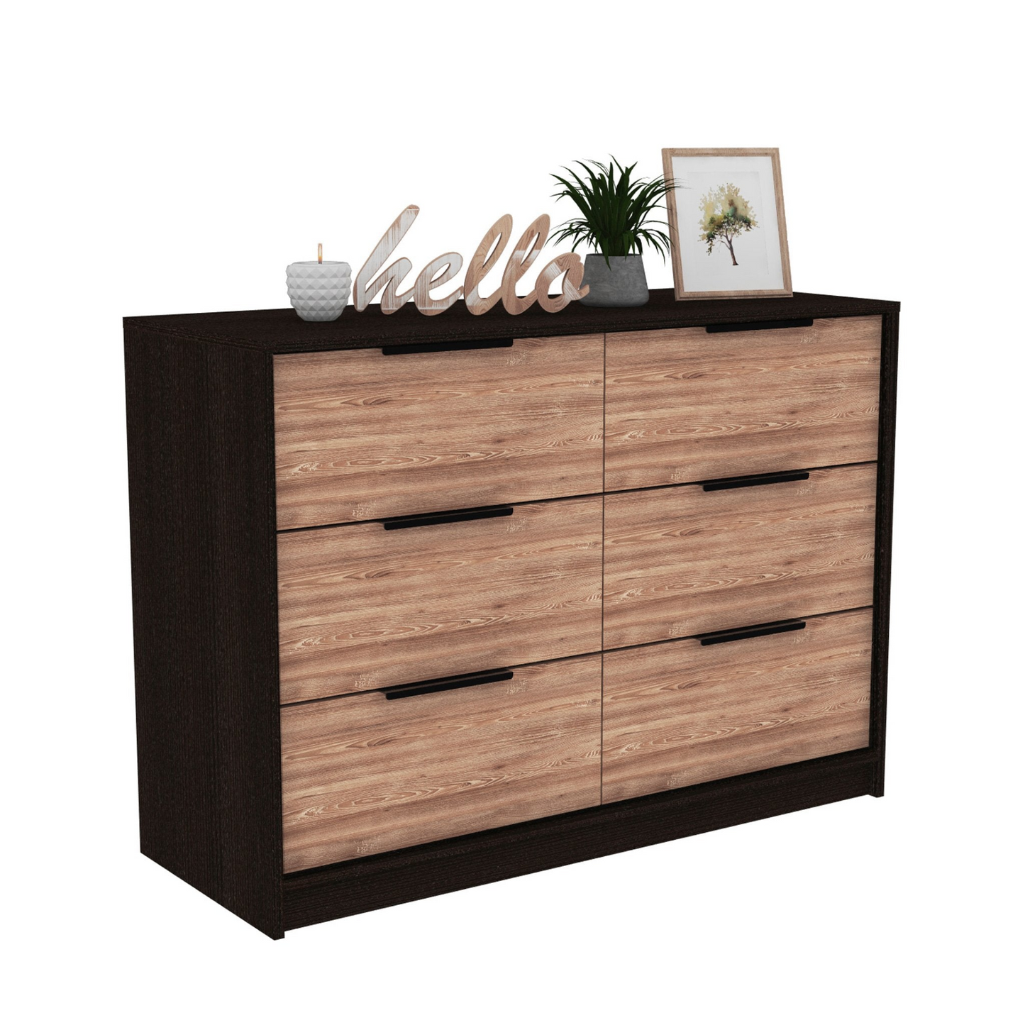 Egeo 4 Drawer Dresser, Vertical Dresser