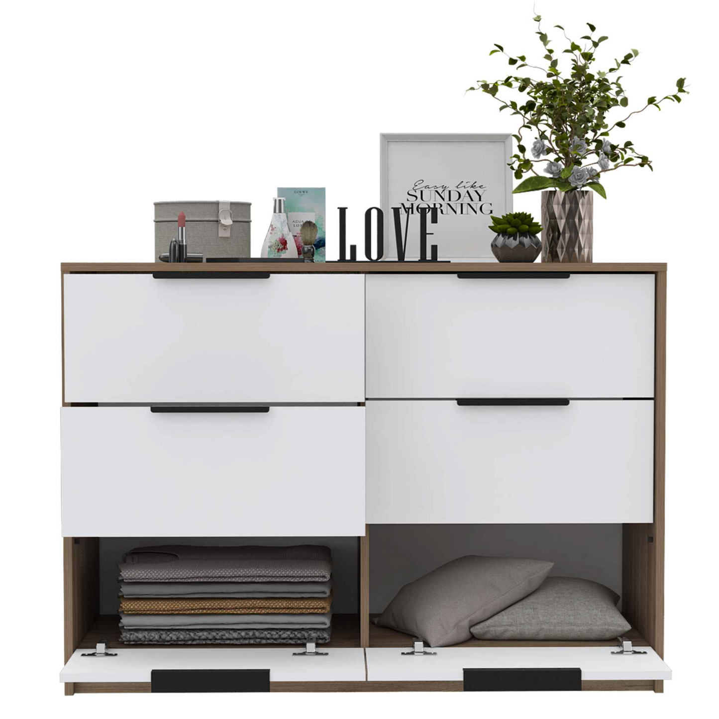 Egeo 4 Drawer Dresser, Vertical Dresser