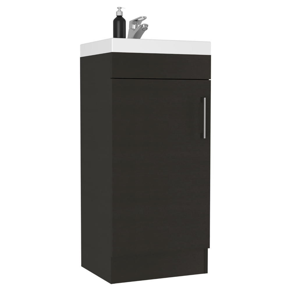 Sevilla Bathroom Vanity, Single Door Cabinet