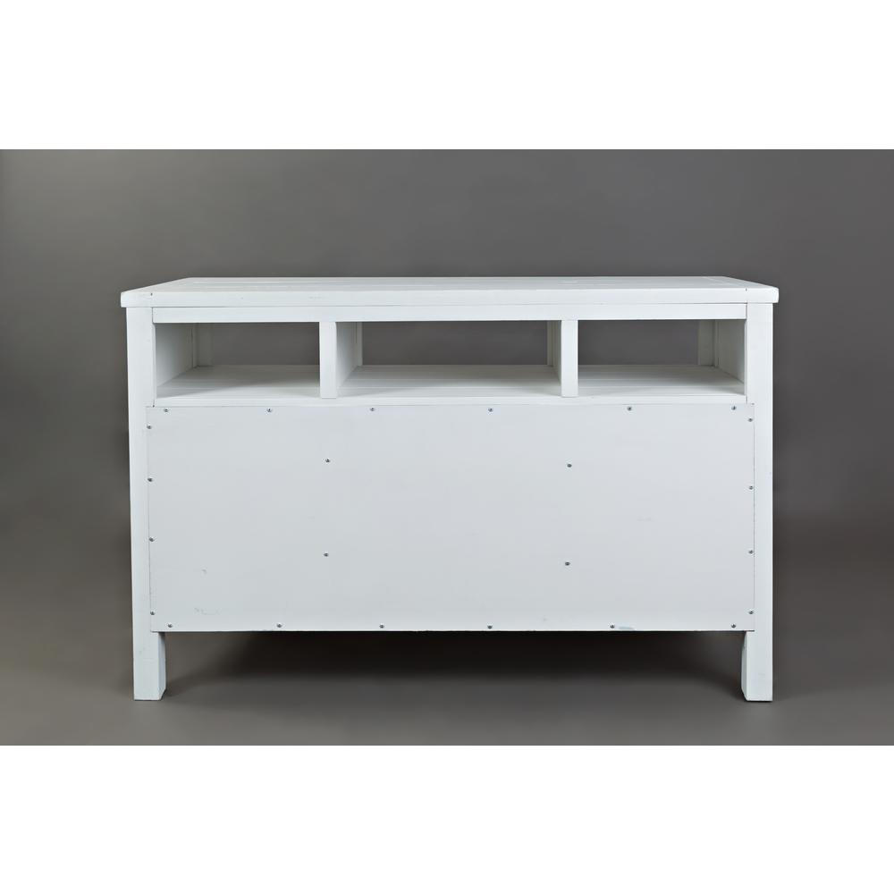 Artisan's Craft 50" Media Console - Weathered White