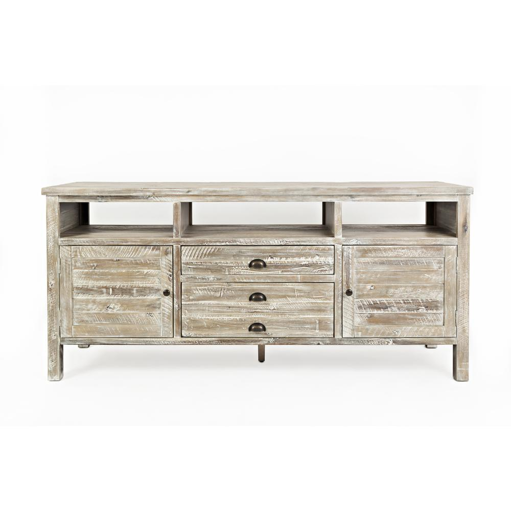 Artisan's Craft 70" Media Console - Washed Grey