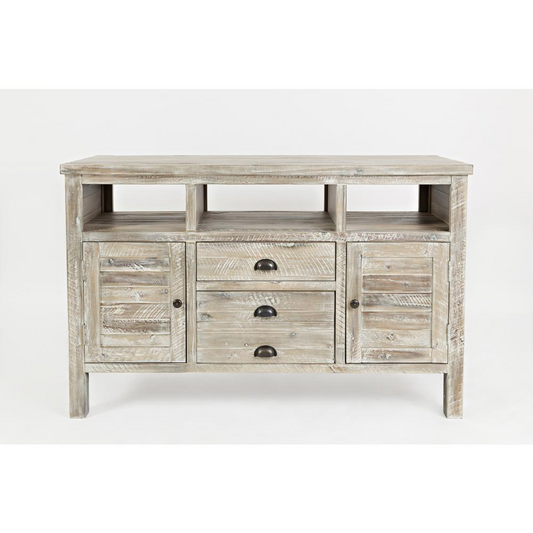 Artisan's Craft 50" Media Console - Washed Grey