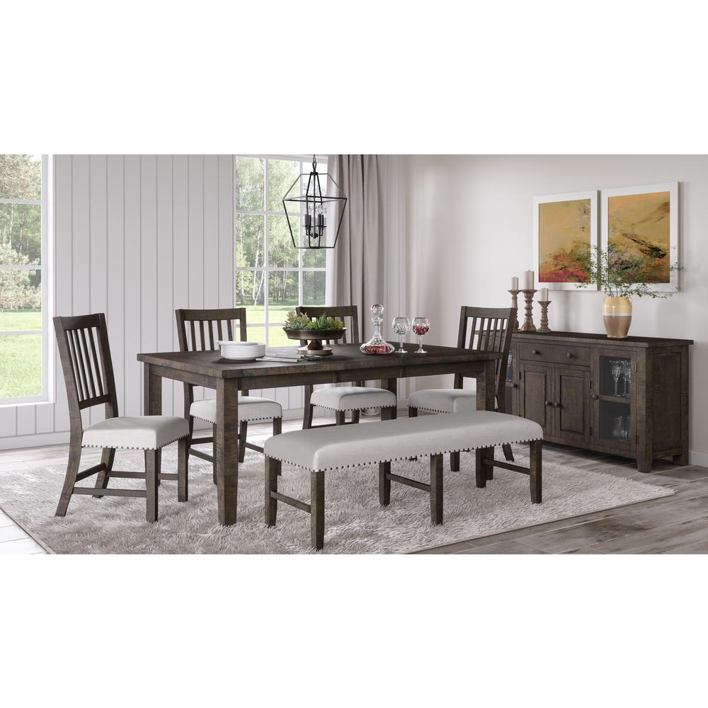 2021-78, Solid Pine 78" Extension Dining Table