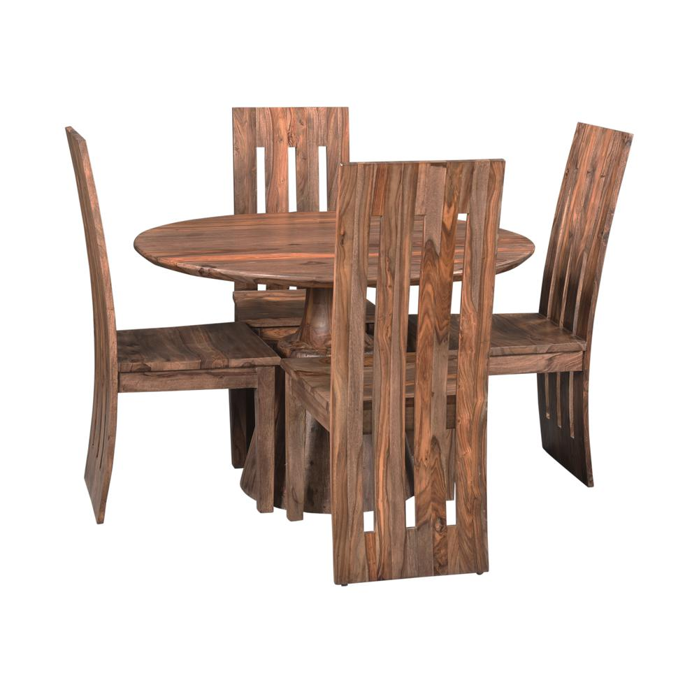 Brownstone Round Dining Table - 2 Cartons, 44625