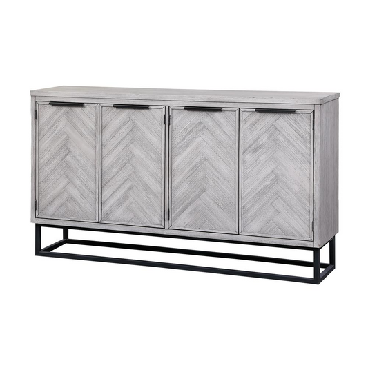 Aspen Court II Four Door Media Credenza, 48207