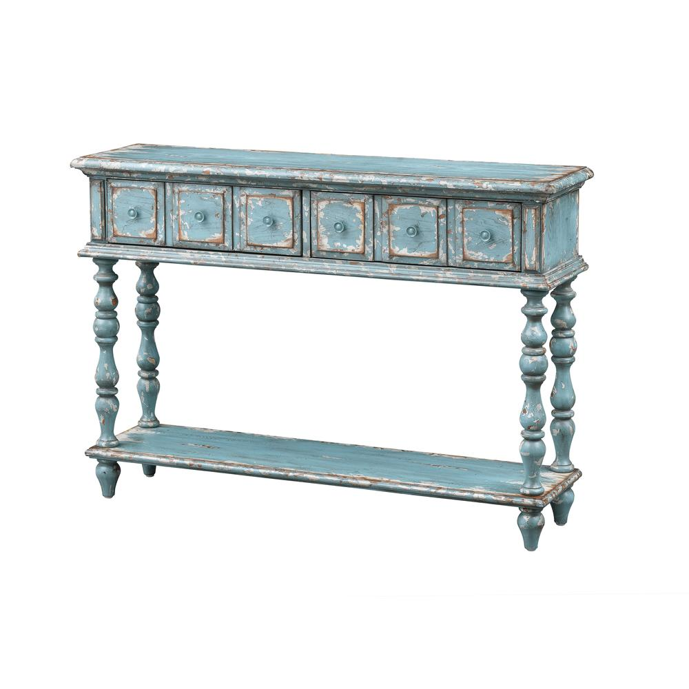 Two Drawer Console Table, 48161