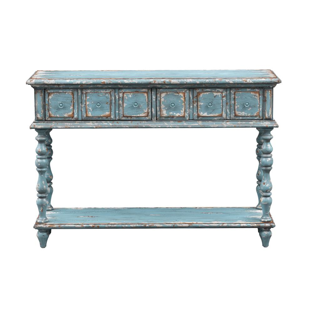 Two Drawer Console Table, 48161