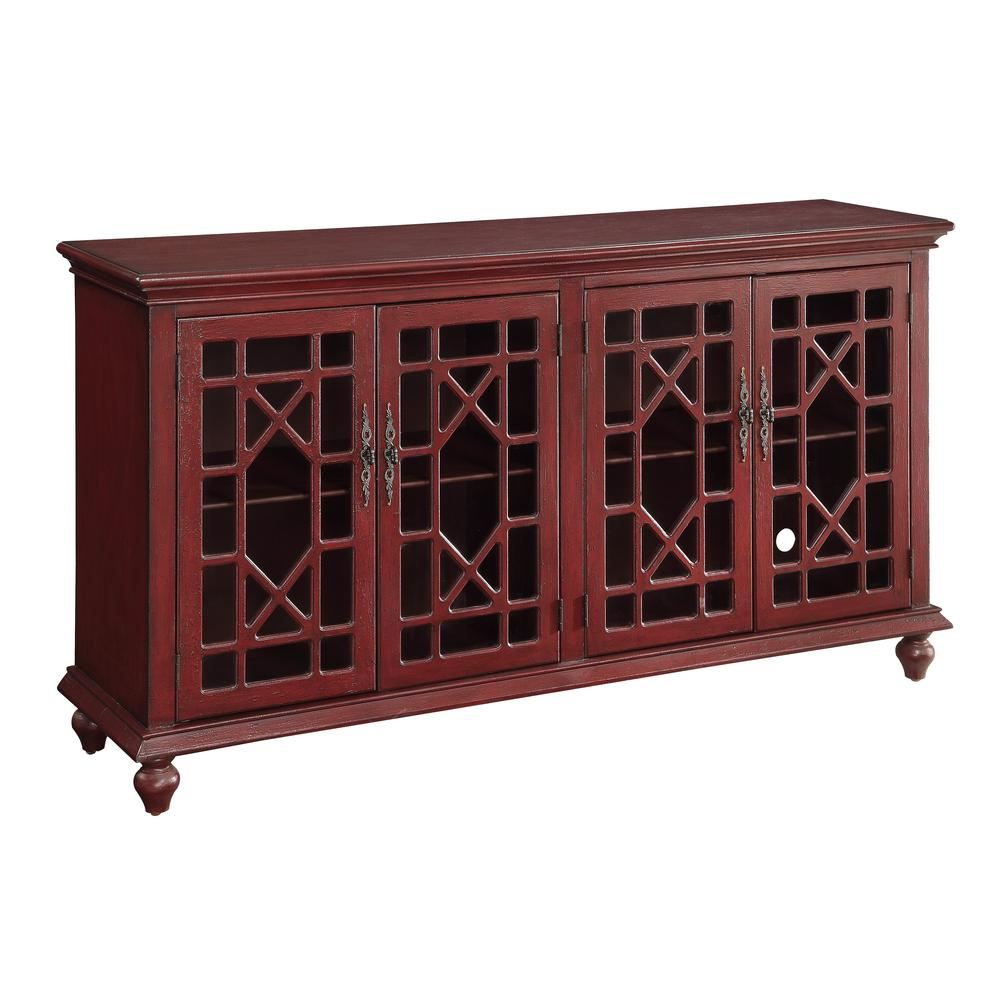 Four Door Media Credenza, 50695