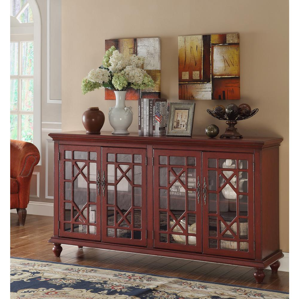 Four Door Media Credenza, 50695