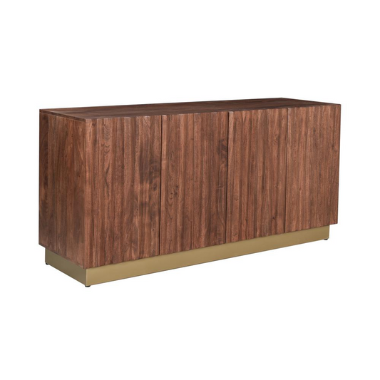 Four Door Media Credenza