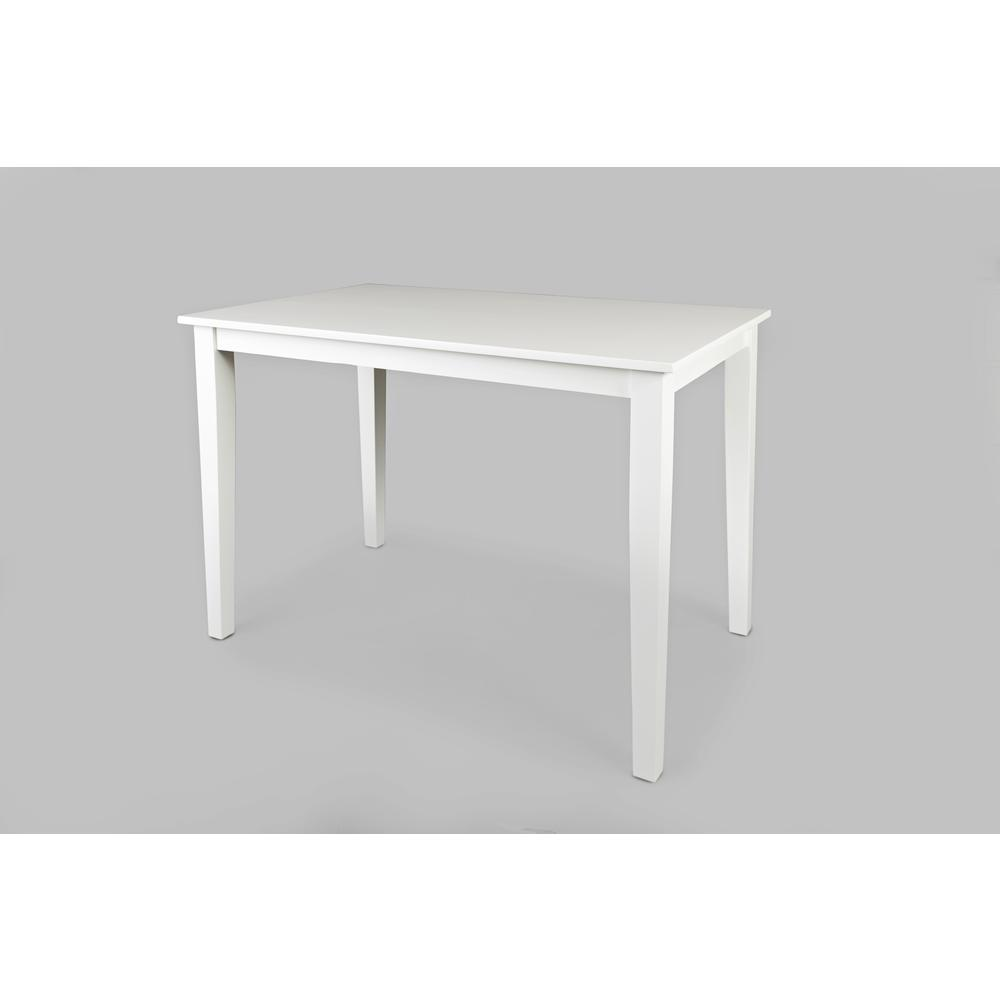 Simplicity Counter Height Dining Table - Paperwhite