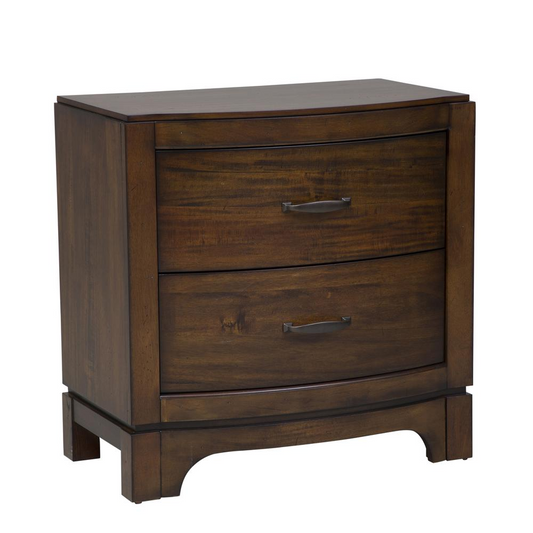 Night Stand, Pebble Brown Finish