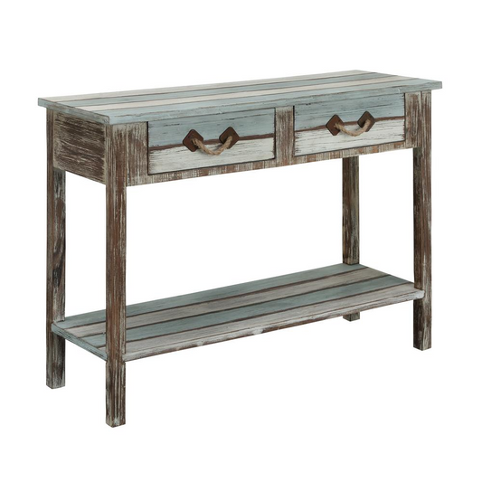 Two Drawer Console Table, 91747