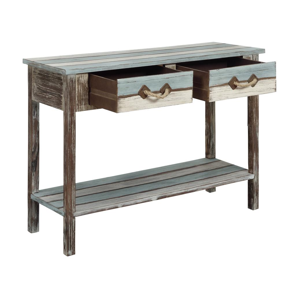 Two Drawer Console Table, 91747