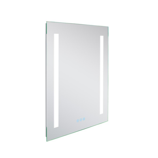 Wall Mount Aluminum LED Backlit Mirror in Aluminum Finish, AI-28851