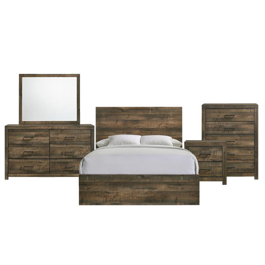 Beckett King Panel 5PC Bedroom Set