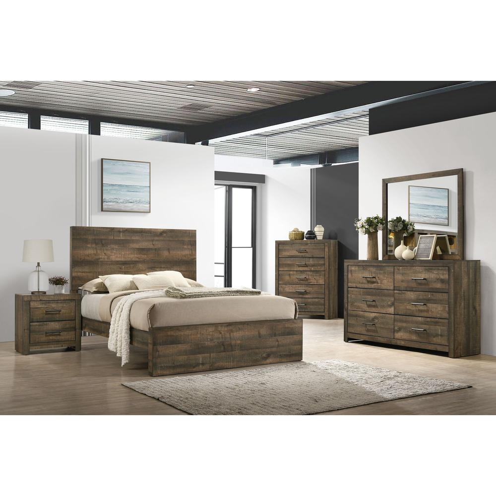 The Picket House Furnishings Beckett Queen Panel 6PC Bedroom Set