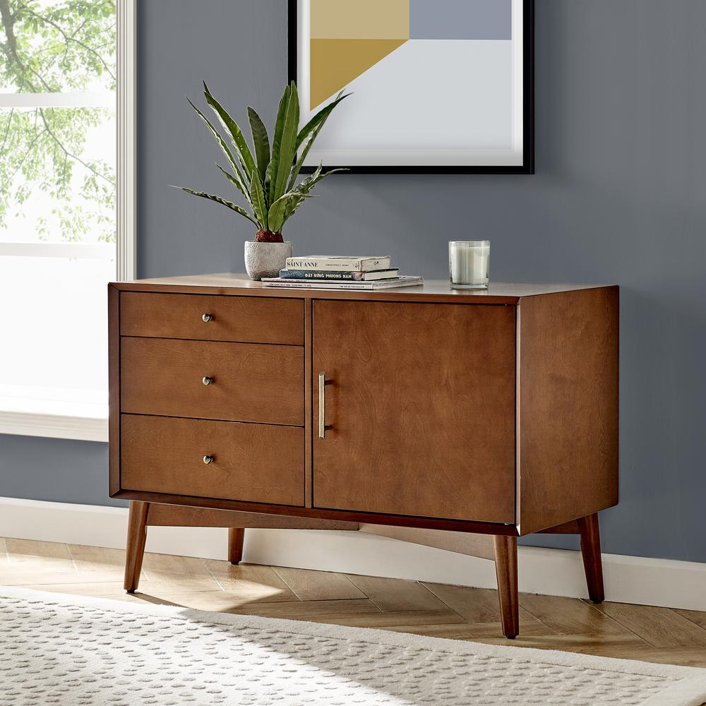 Landon Media Console Mahogany