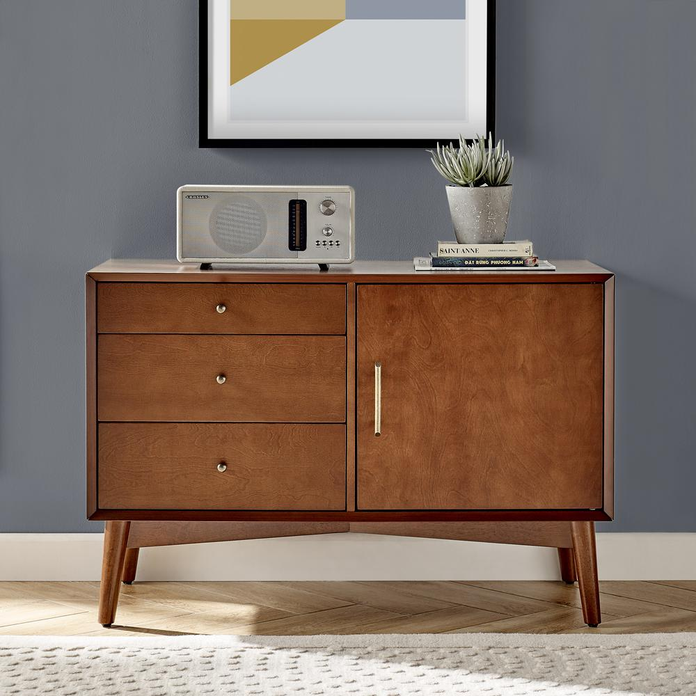 Landon Media Console Mahogany