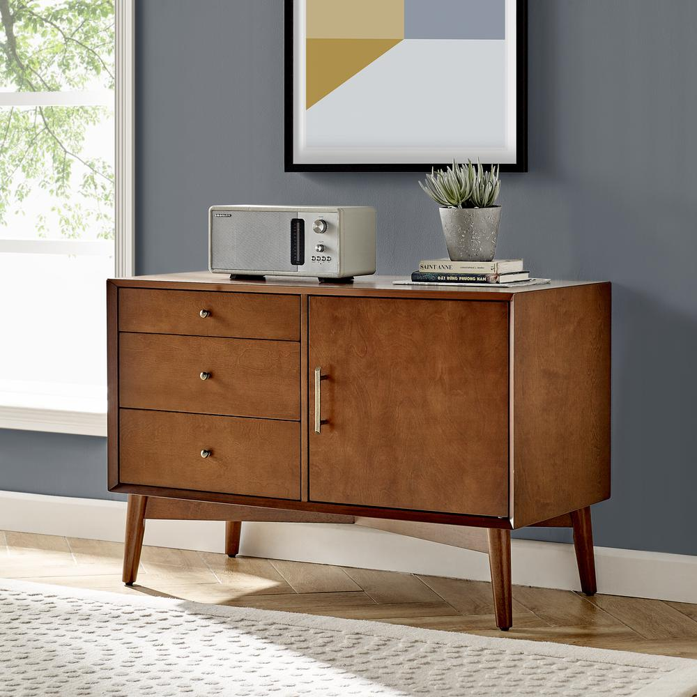 Landon Media Console Mahogany