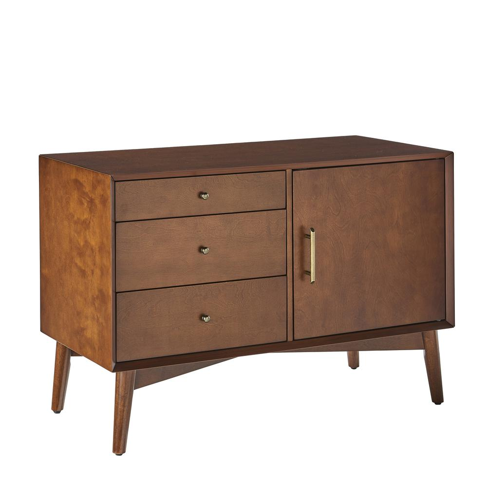 Landon Media Console Mahogany