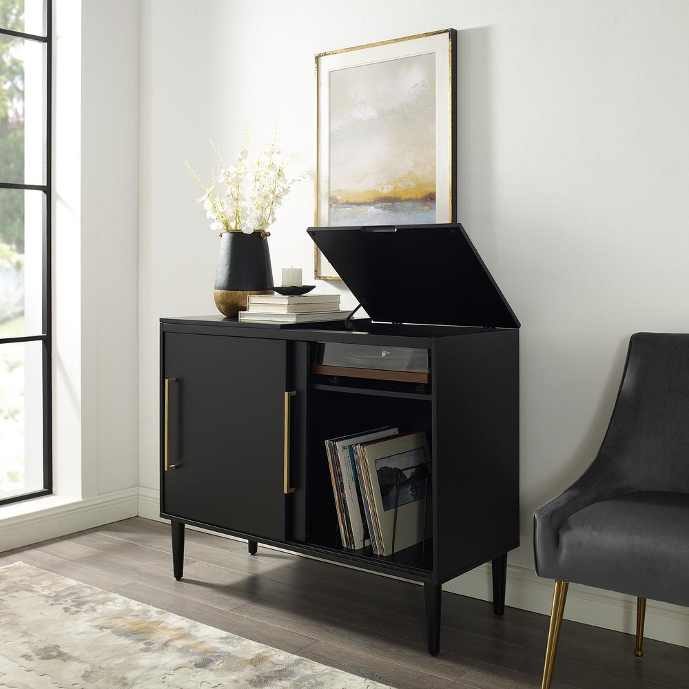 Everett Media Console Matte Black