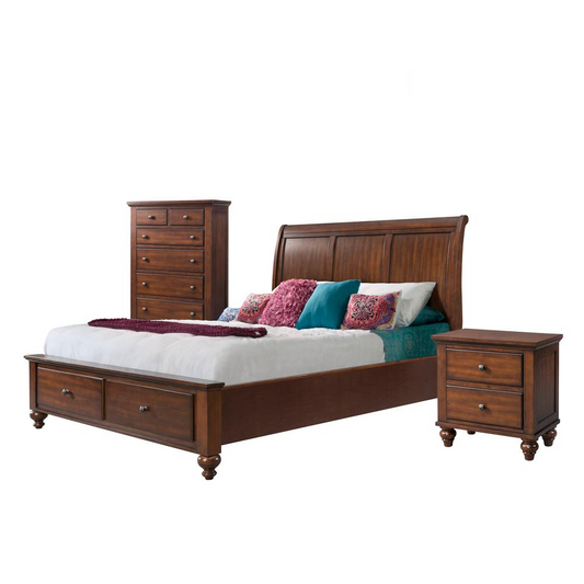 Channing Queen Storage Bed