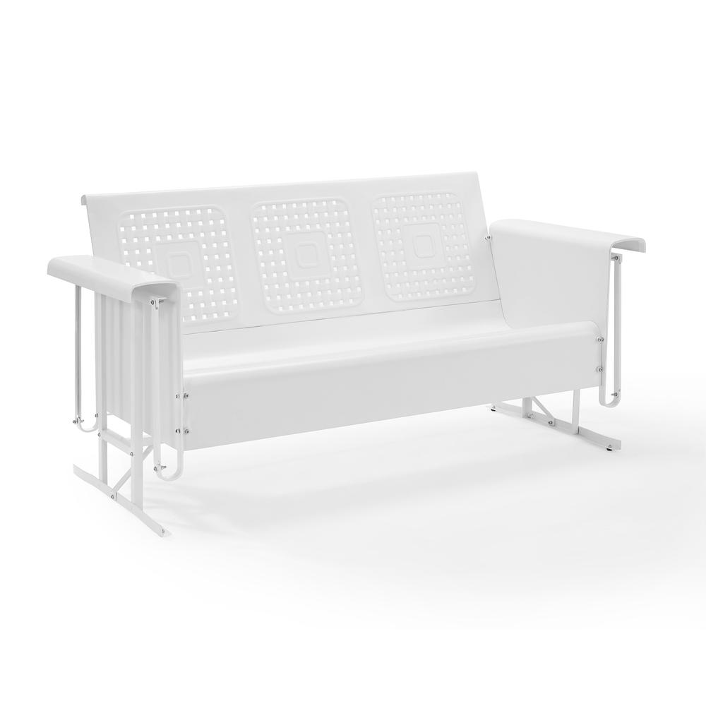 Bates Outdoor Sofa Glider White