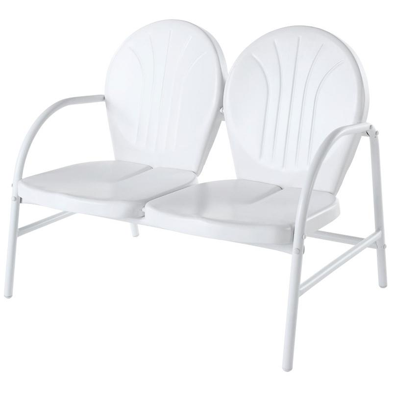 Griffith Outdoor Loveseat White