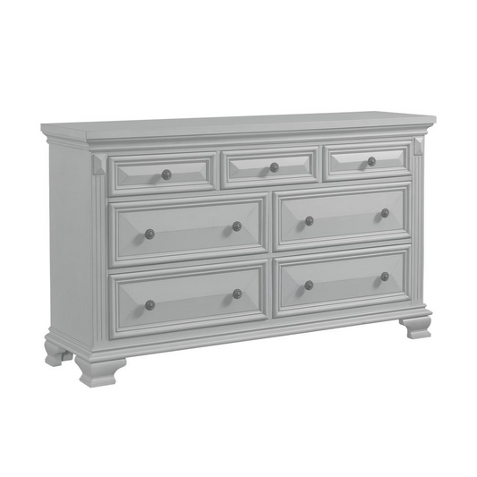 Picket House Furnishings Trent 7-Drawer Dresser in Antique Grey