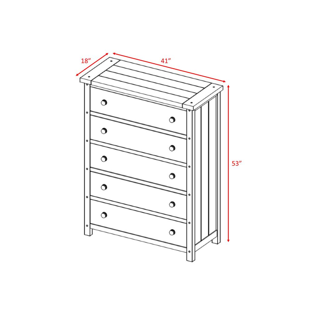 Danner Queen Panel 5PC Bedroom Set