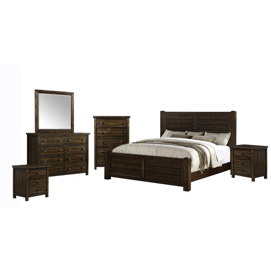 Danner King Panel 6PC Bedroom Set