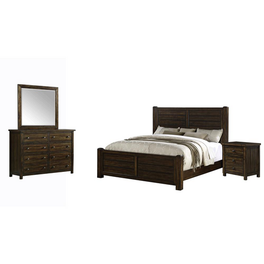 Danner Queen Panel 4PC Bedroom Set