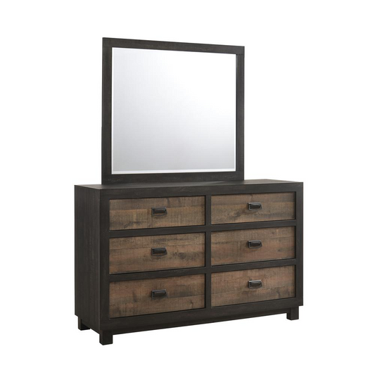 Harrison 6-Drawer Dresser w/ Mirror Set