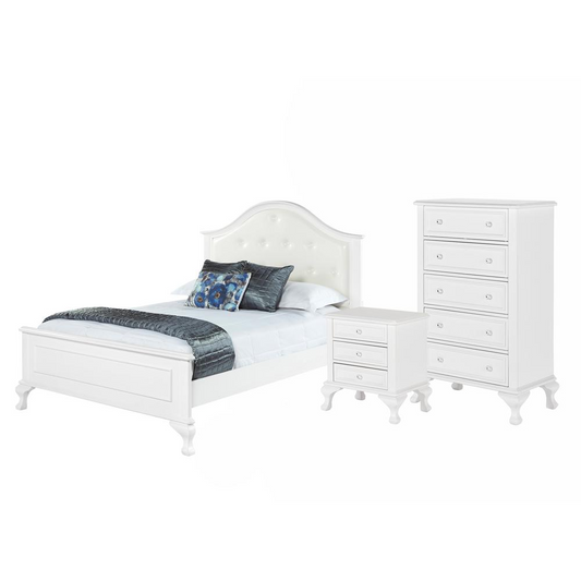 Jenna Full Panel 3PC Bedroom Set