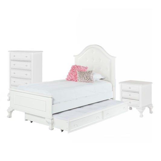 Jenna Twin Panel w/ Trundle 3PC Bedroom Set