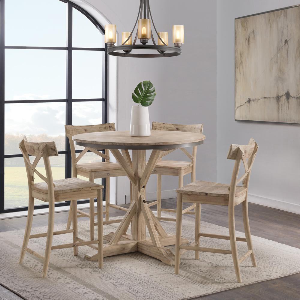 Keaton Round Counter Height Dining Table