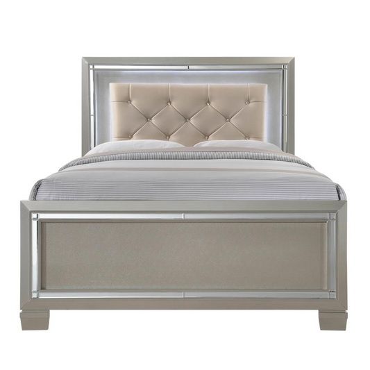 Glamour Youth Full Platform Bed