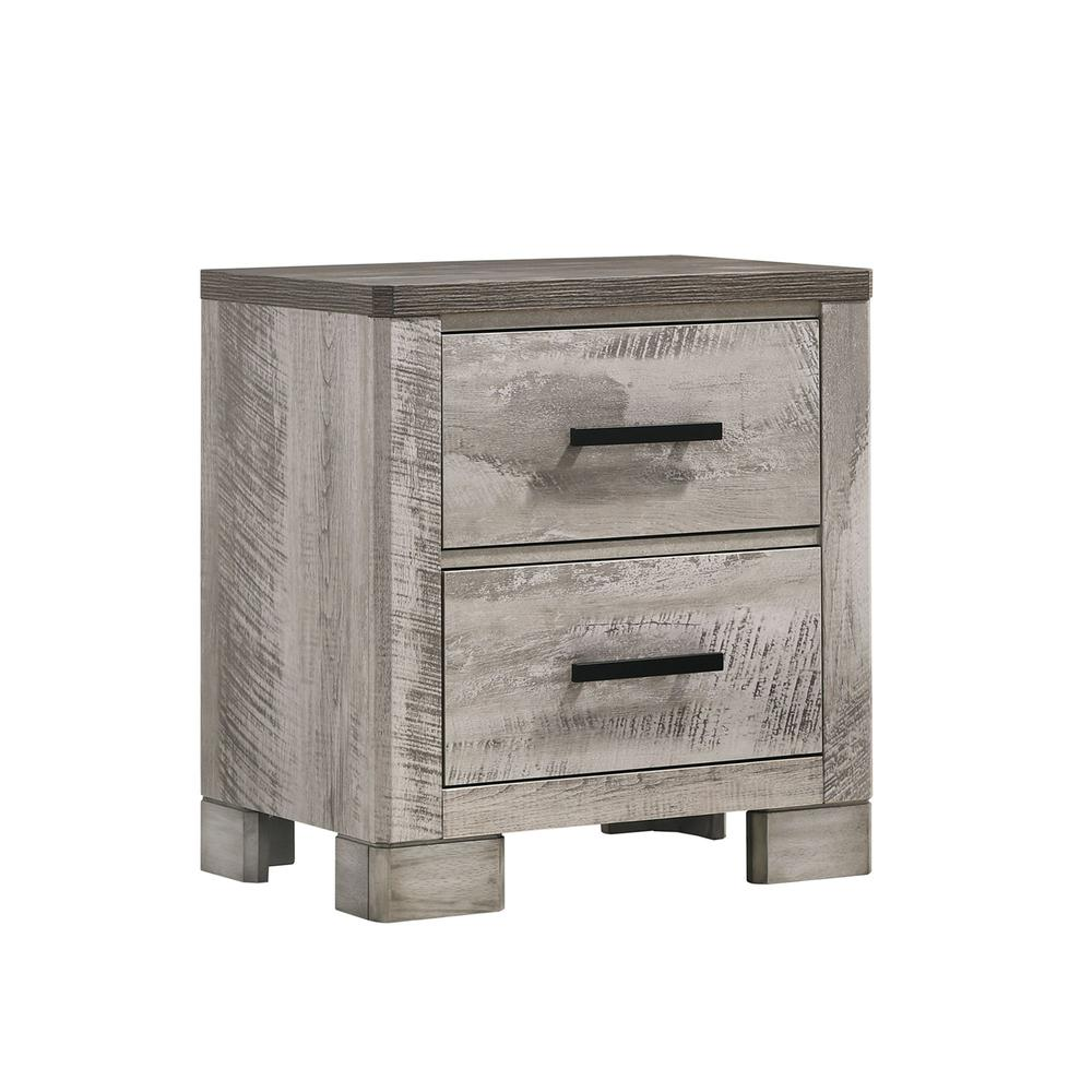 Picket House Furnishings Adam Full Panel 3PC Bedroom Set in Gray