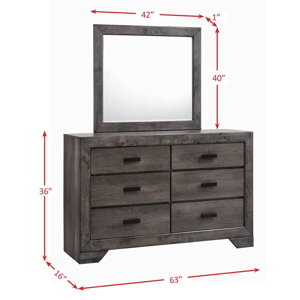 Grayson Queen Storage Poster 4PC Bedroom Set