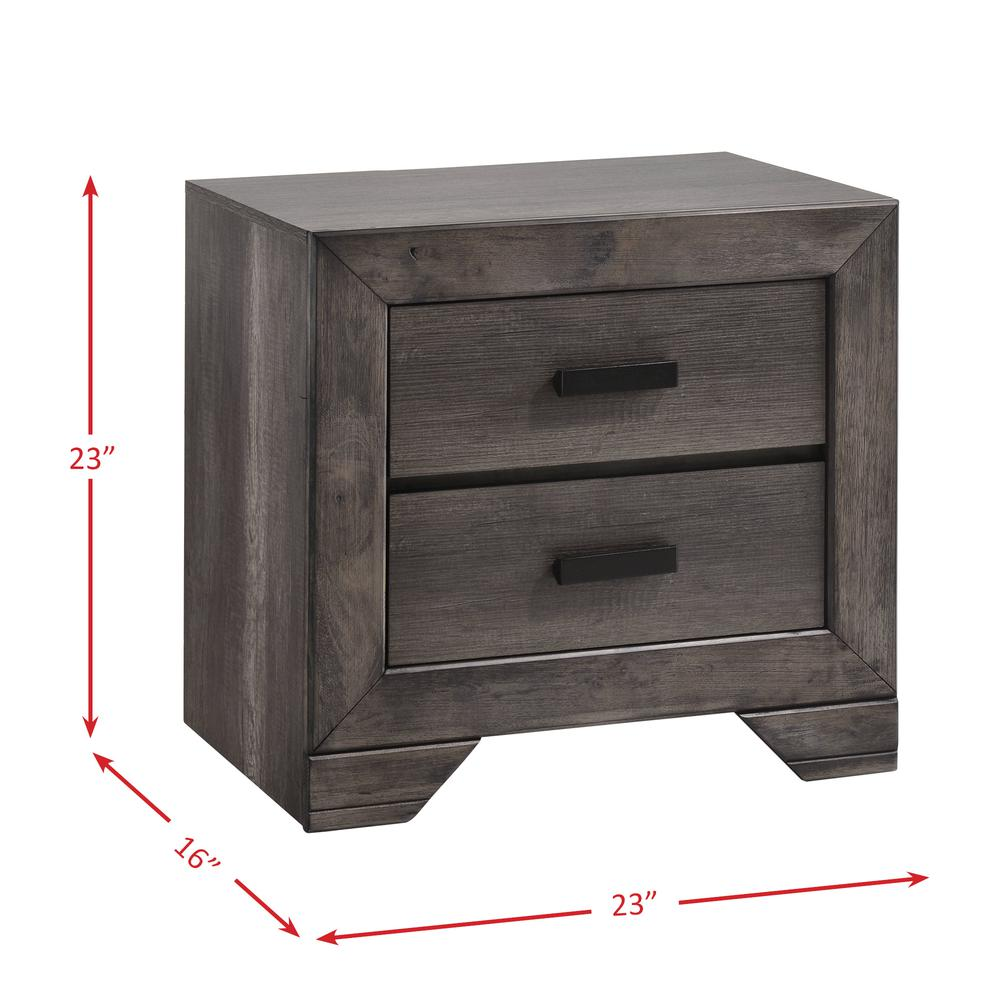 Grayson Queen Storage Poster 4PC Bedroom Set