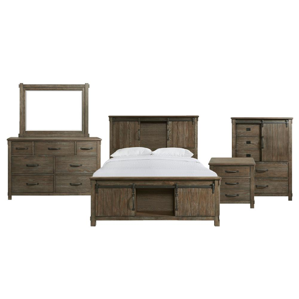 Picket House Furnishings Jack Queen Platform Storage 5PC Bedroom Set