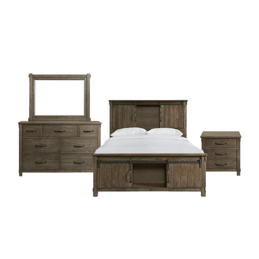 Picket House Furnishings Jack Queen Platform Storage 4PC Bedroom Set