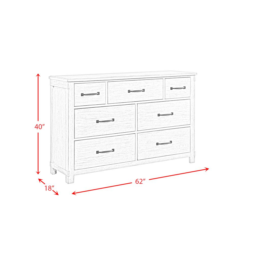 Picket House Furnishings Jack 7-Drawer Dresser