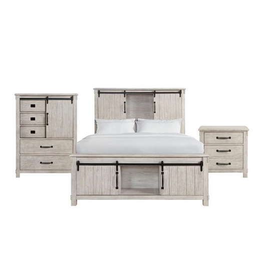 Picket House Furnishings Jack King Platform Storage 3PC Bedroom Set