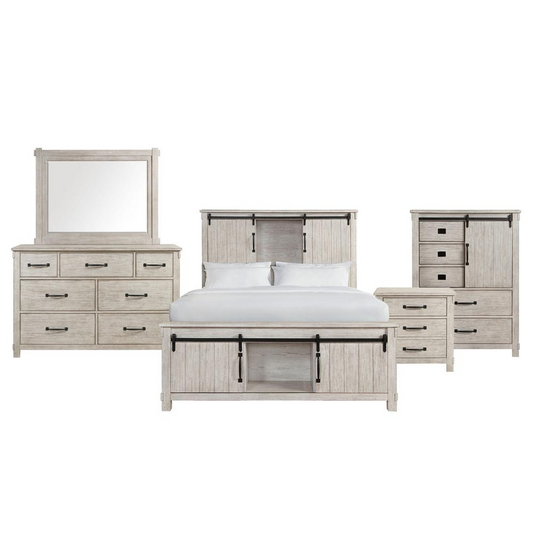 Picket House Furnishings Jack King Platform Storage 5PC Bedroom Set