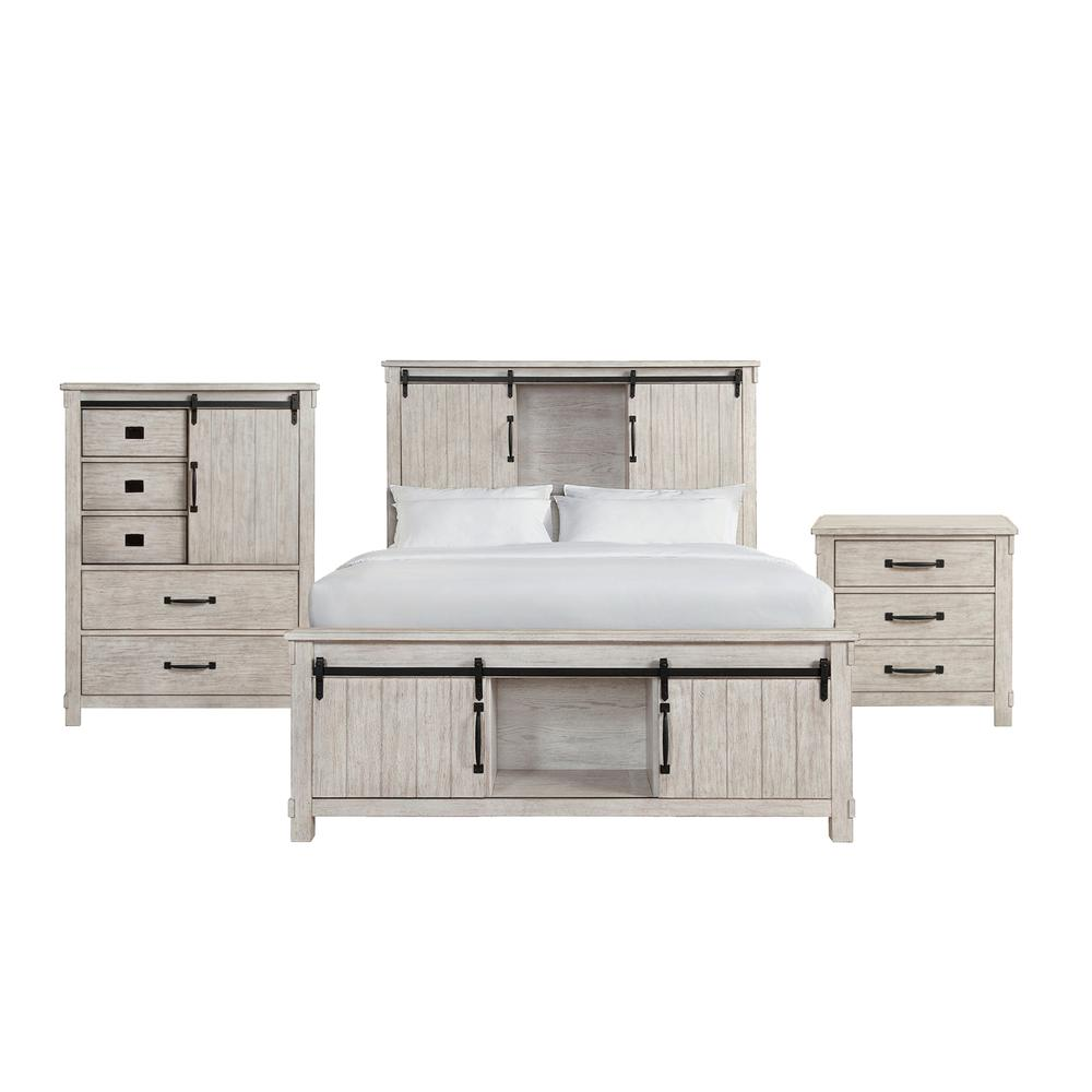 Picket House Furnishings Jack Queen Platform Storage 3PC Bedroom Set